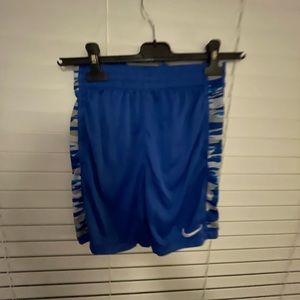 blue nike shorts youth medium
